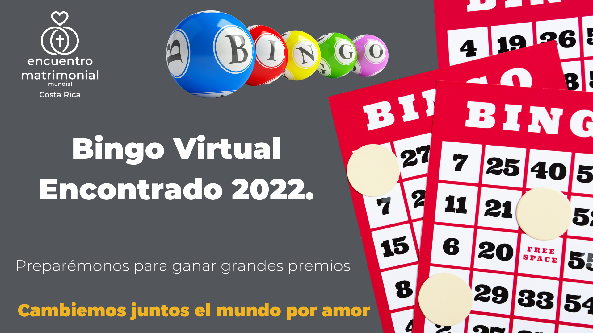 bingo EMMCR 3 (Portadas para evento de Facebook) - Encuentro Matrimonial Mundial - Costa Rica